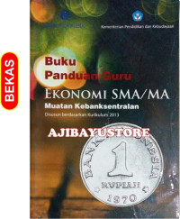 Image of Ekonomi : muatan kebanksentralan