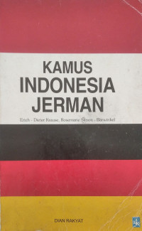 Image of Kamus Indonesia Jerman