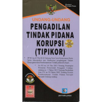 Image of Undang-Undang Pengadilan Tindak Korupsi