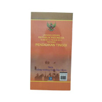 Image of Undang-Undang Perguruan Tinggi