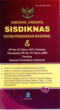 Image of Undang-Undang SISDIKNAS